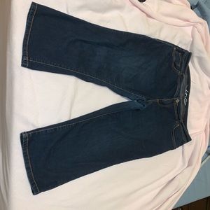 INC Dark Denim Capris